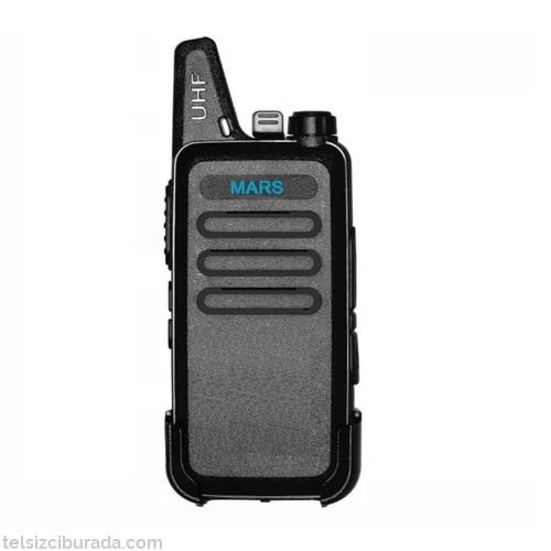 Kuaför Salonu El Telsizi Full Set Kulaklık Dahil Type-c Şarjlı