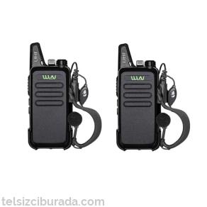 2li Wln KD-C1T Pmr 446 El Telsizi Kulaklık Hediyeli Set