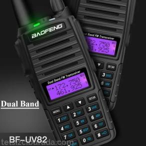 BAOFENG UV-82 El Telsizi 8W 2800mAh Type-c Batarya Kulaklık Hediyeli